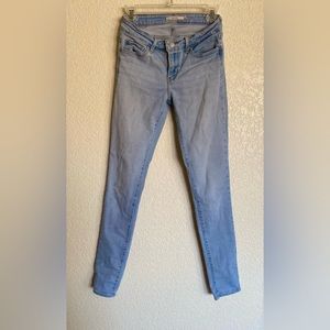 Straight leg jeans